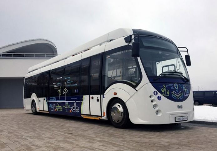 Gələn ildən Gəncədə elektrobuslar istehsal olunacaq