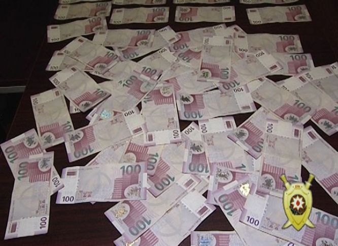 Bakıda saxta pul kəsənlər tutuldu