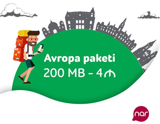 “Nar” yeni “Avropa” paketini təqdim etdi 