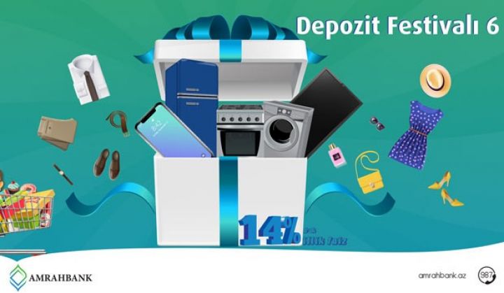 Amrahbank “Depozit Festivalı 6” kampaniyasına start verdi