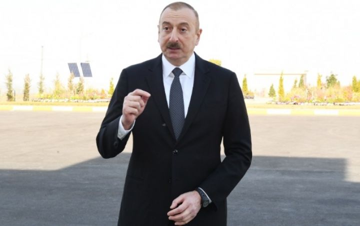 Prezident açılış etdi - YENİLƏNİB