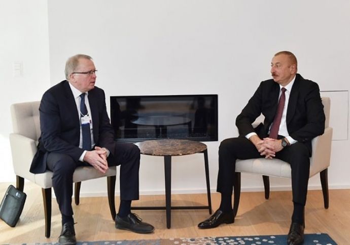 Azərbaycan Prezidenti “Equinor” şirkətinin baş icraçı direktoru ilə görüşdü