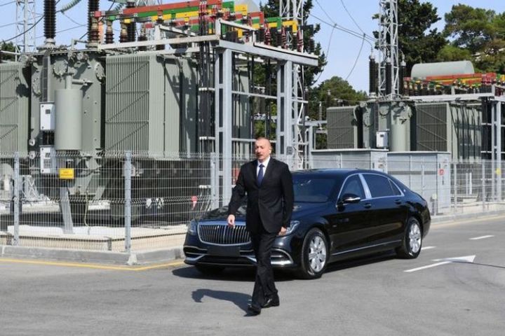 Prezident Bakıda açılışda iştirak edib