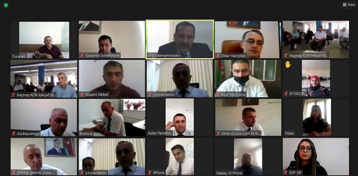 “Güzəştli kreditlərin əldə edilməsində sahibkarların üzləşdiyi problemlər” mövzusunda görüş keçirilib