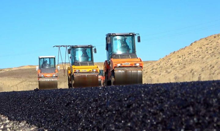 Palçıq vulkanlarına yeni avtomobil yolu inşa edilir