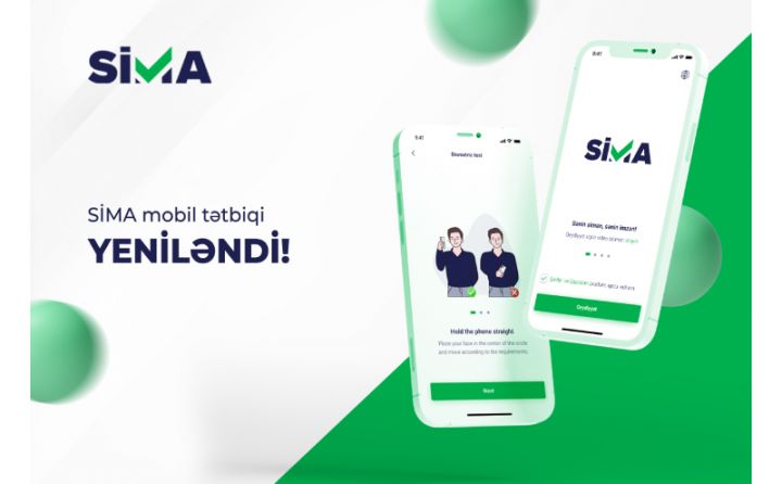 SİMA mobil tətbiqinin yenilənməsi ilə qeydiyyat prosesi daha rahat oldu