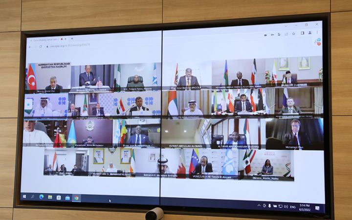 “OPEC plus”un mühüm  neft qərarı açıqlandı - AZƏRBAYCAN DA DƏSTƏKLƏYİB
