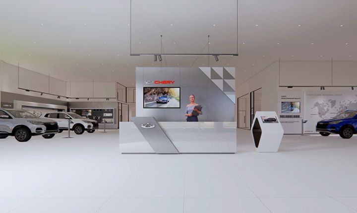 Çin avtomobil brendinin Bakıda müvəqqəti satış və servis mərkəzi istifadəyə verilib