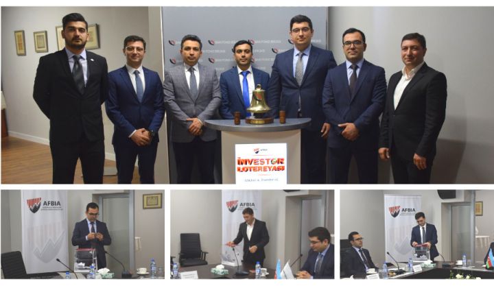 “İnvestor” Stimullaşdırıcı lotereyasının ilk tirajının qalibləri müəyyənləşdi