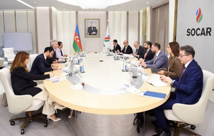 SOCAR prezidenti Dünya Bankının regional direktoru ilə görüşüb