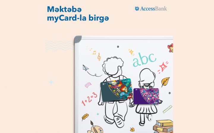 Məktəbə myCard Junior-la birlikdə!