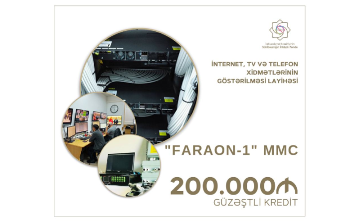 Şirkət internet, TV və telefon xidmətlərinin göstərilməsi layihəsi üzrə güzəştli kredit alıb