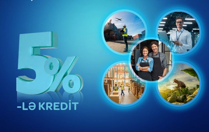 Bank 5%-lə kreditlər təklif edir