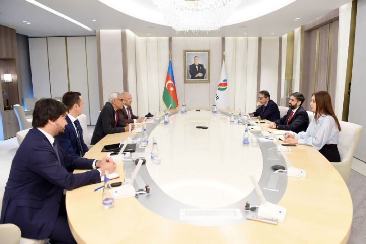 SOCAR-ın prezidenti “Boston Consulting Group”un direktoru ilə görüşüb