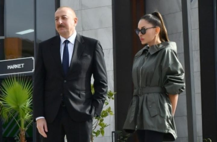 Prezident və birinci xanım  İsmayıllıda açılışlarda iştirak ediblər