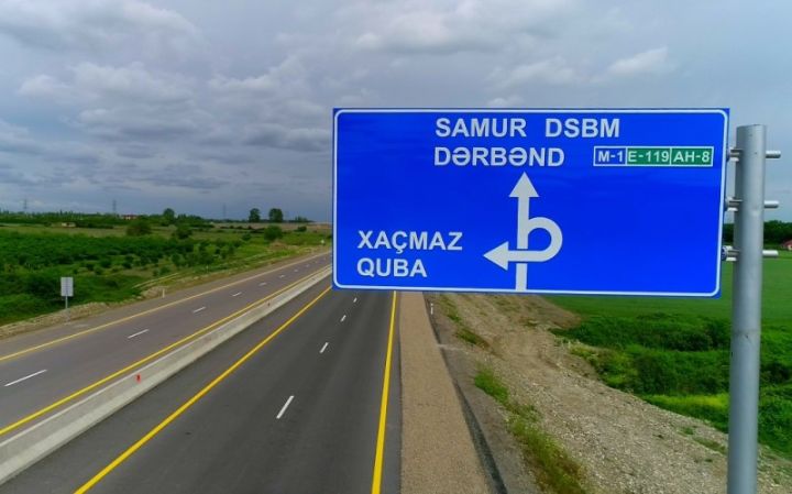 Bakı-Quba-Rusiya ilə dövlət sərhədi ödənişli yoldan istifadə xüsusi çip kartla olacaq