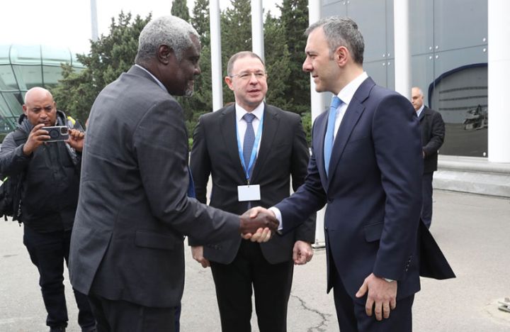 Afrika İttifaqı Komissiyasının sədri Azərbaycana səfərə gəlib