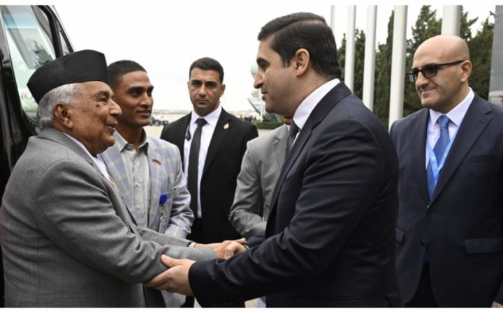 Belarus, Serbiya, Slovakiya və Nepal prezidentləri Bakıya gəldilər