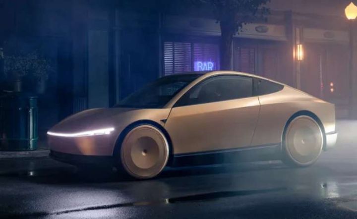 İlon Mask robot taksisini təqdim etdi