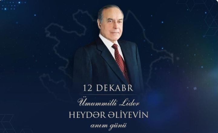 Ümummilli Lider Heydər Əliyevin anım günüdür