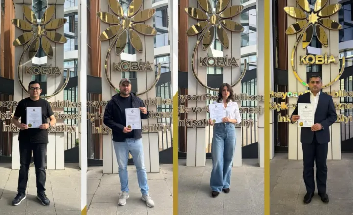 Daha 18 şəxsə “Startap” şəhadətnaməsi verildi - 3 İL VERGİLƏRDƏN AZADDIRLAR