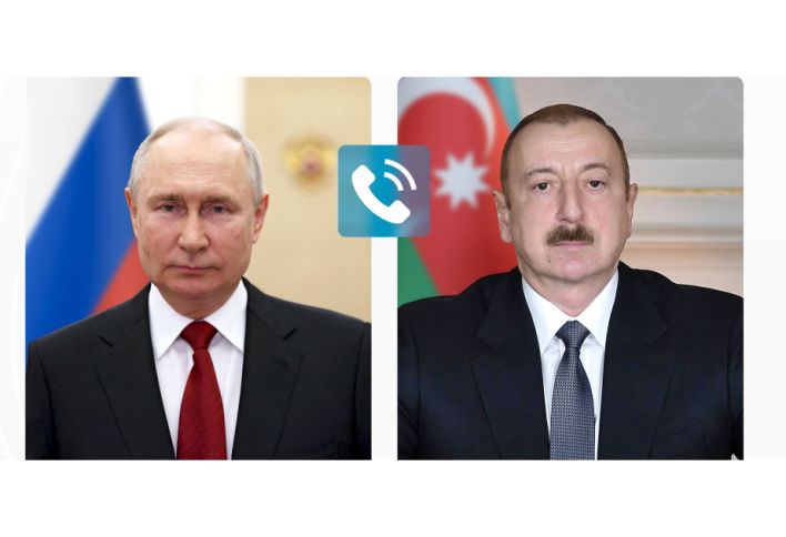 Putin Əliyevə zəng edib, minnətdarlığını bildirib