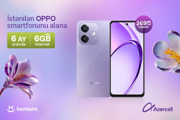 Azercell-dən xüsusi “OPPO” kampaniyası!