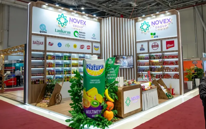 "Novex Group" Beynəlxalq Qida Sənayesi Sərgisində geniş məhsul portfeli ilə iştirak edir - VİDEO