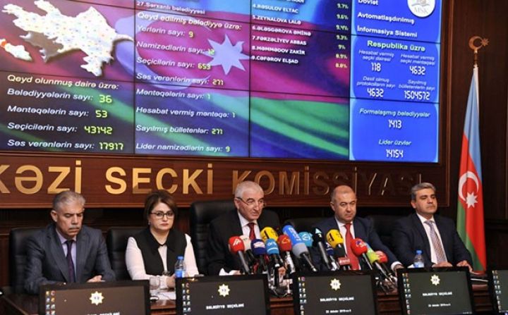 Seçicilərin təxminən 33 faizi səsvermədə iştirak edib