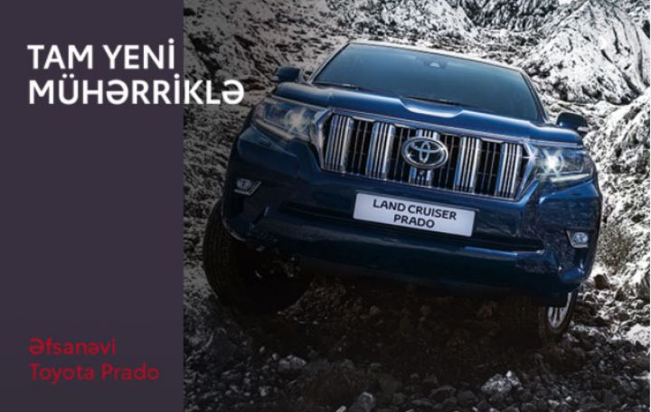 Əfsanəvi Toyota Prado, yeni mühərrik ilə!