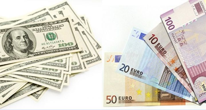 Banklarda Dollar, Avro, Rubl və lirənin alış-satış qiymətləri