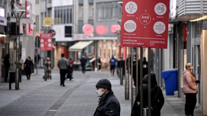 Almaniyada karantin rejimi daha da sərtləşdirilərək 31 yanvara qədər uzadıldı