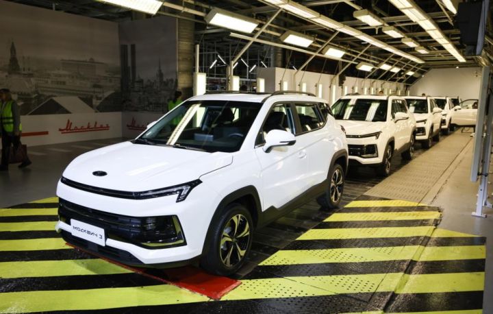 “Moskviç” avtomobillərinin seriyalı istehsalına başlandı