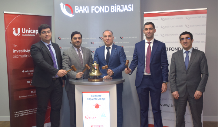 Bakı Fond Birjasında "Finca Azərbaycan" istiqrazları üçün “açılış zəngi” mərasimi