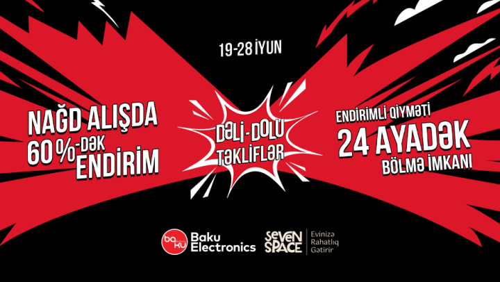 Yay Dəli-Dolu gəlir! - Baku Electronics-də yayın ilk “Dəli-Dolu Təkliflər” kampaniyası başlayır!